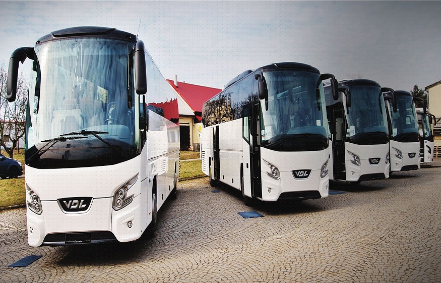Alkhail Transport's luxury coaches